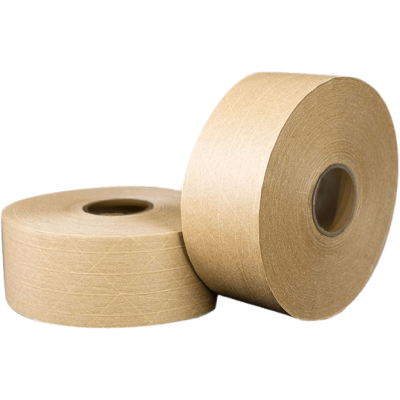 3-WAY REINFORCED GUMMED TAPE 70MM X 450' X 10 ROLLS
